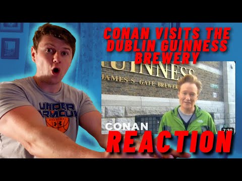 Conan Visits The Dublin Guinness Brewery | CONAN on TBS ((IRISH REACTION!!))