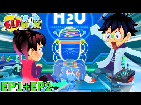 Elemon: An Animated Adventure Series Compilation Ep.1 + Ep.2 | ELEVERSE with Professor World🤗