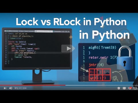 Lock Vs Rlock In Python Threading Synchronization