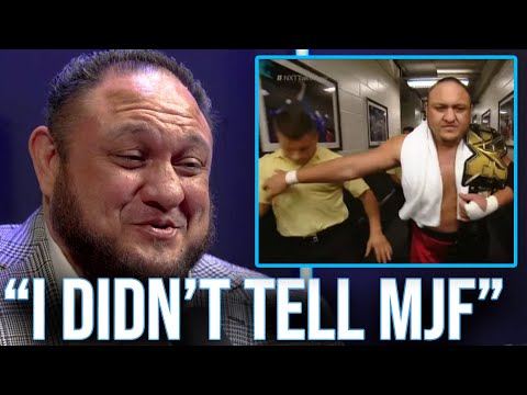 Samoa Joe Says He Didn’t Tell MJF About The Shove In NXT, ‘Everybody Was Dying Behind The Camera’