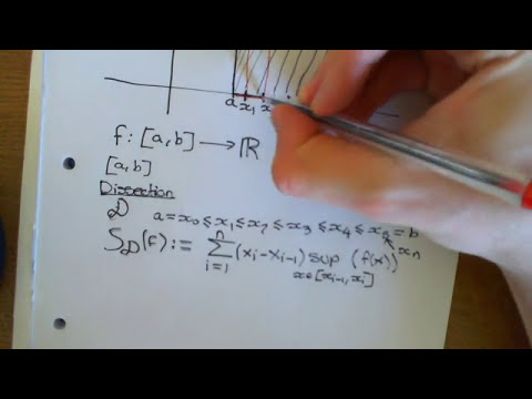 The Riemann Integral Part 1