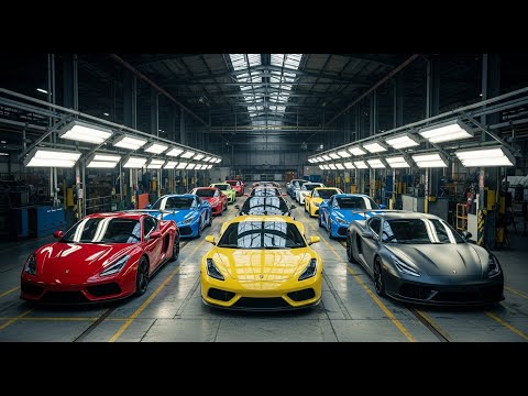 Thumbnail for Inside The Real Sports Car Factory by Sports car