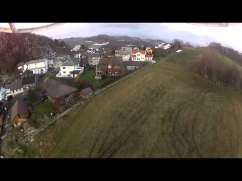 Flight over Ålgård