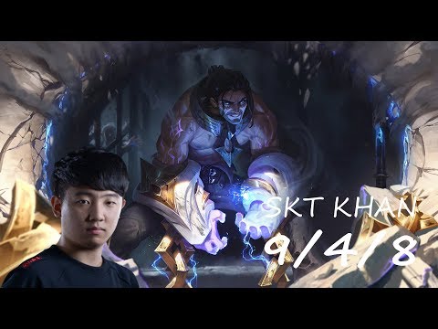 T1 Khan Stream: Khan Sylas KDA 9/4/8.