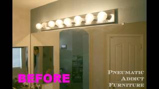 bathroom vanity light fixtures menards