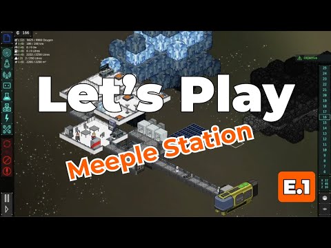 Let's Play Meeple Station! My first campaign run ~ Ep 1