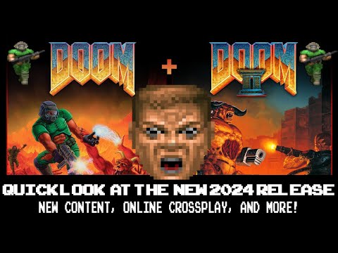 DOOM 1 and DOOM 2 Enhanced Edition Quicklook! Review + Gameplay