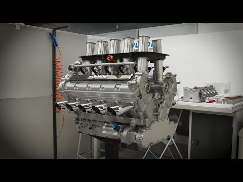 This company is still building F1 V10 engines that you can buy today