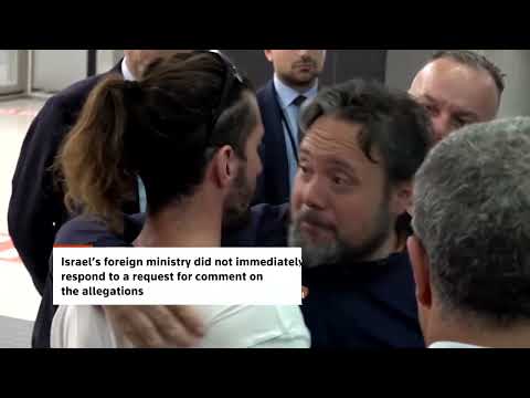 以色列攔截加薩船隊後，義大利人描述遭拘留的經歷！ (Italians describe detention after Israel intercepts Gaza flotilla)