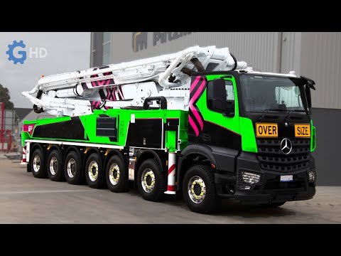 2nd YouTube video about how far can a concrete pump truck reach