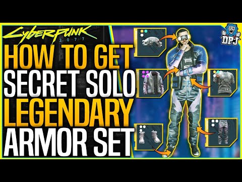 Cyberpunk 2077: How To Get FREE SECRET SOLO Legendary Armor / Clothing Set - Guide - All Locations