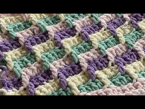 Left Hand Basket Weave Stitch