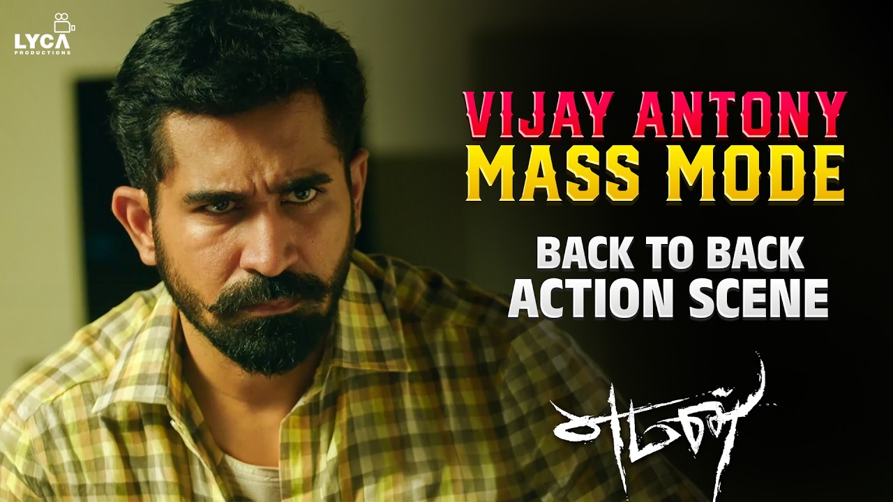 Vijay Antony's Powerful Action Scenes 🔥 | Yaman | Back to Back Action Scenes | Lyca Productions