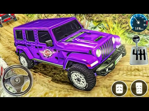 Offroad Jeep Racing Simulator - Mountain Climb 4x4 : Car Drive - Android GamePlay