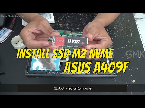4x Faster!! Upgrade SSD Laptop Asus A409F, Bongkar Laptop Asus A409f, Service Laptop Asus