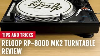 Video thumbnail for Reloop RP-8000 MK2 Turntable Review | Tips and Tricks by DJcityTV
