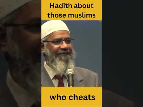 What does Islam say about cheating | #shorts #youtubeshorts #drzakirnaik