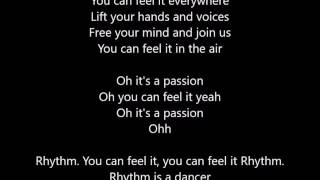 Snap! -  Rhythem Is A Dancer - Lyrics Scrolling