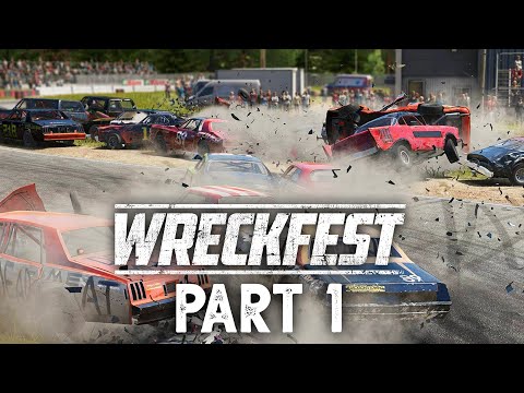 WRECKFEST Career Mode Gameplay Walkthrough Part 1 - DESTRUCTION DERBY (Xbox One)