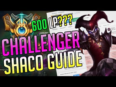 BEST SHACO CHALLENGER BUILD - Rank 45 - CHASE - Season 8