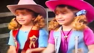 Mary Kate &amp; ￼Ashley ￼singing ￼I’d like to be a cowboy