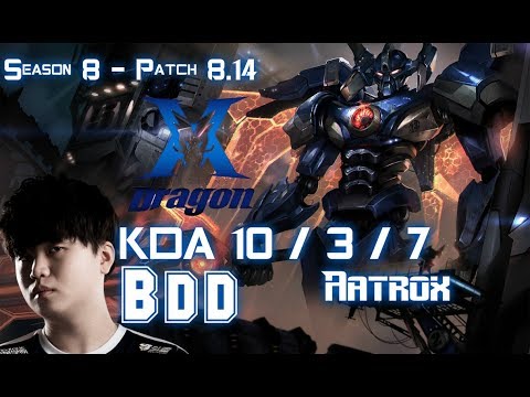KZ BDD AATROX vs KAI'SA ADC - Patch 8.14 KR Ranked