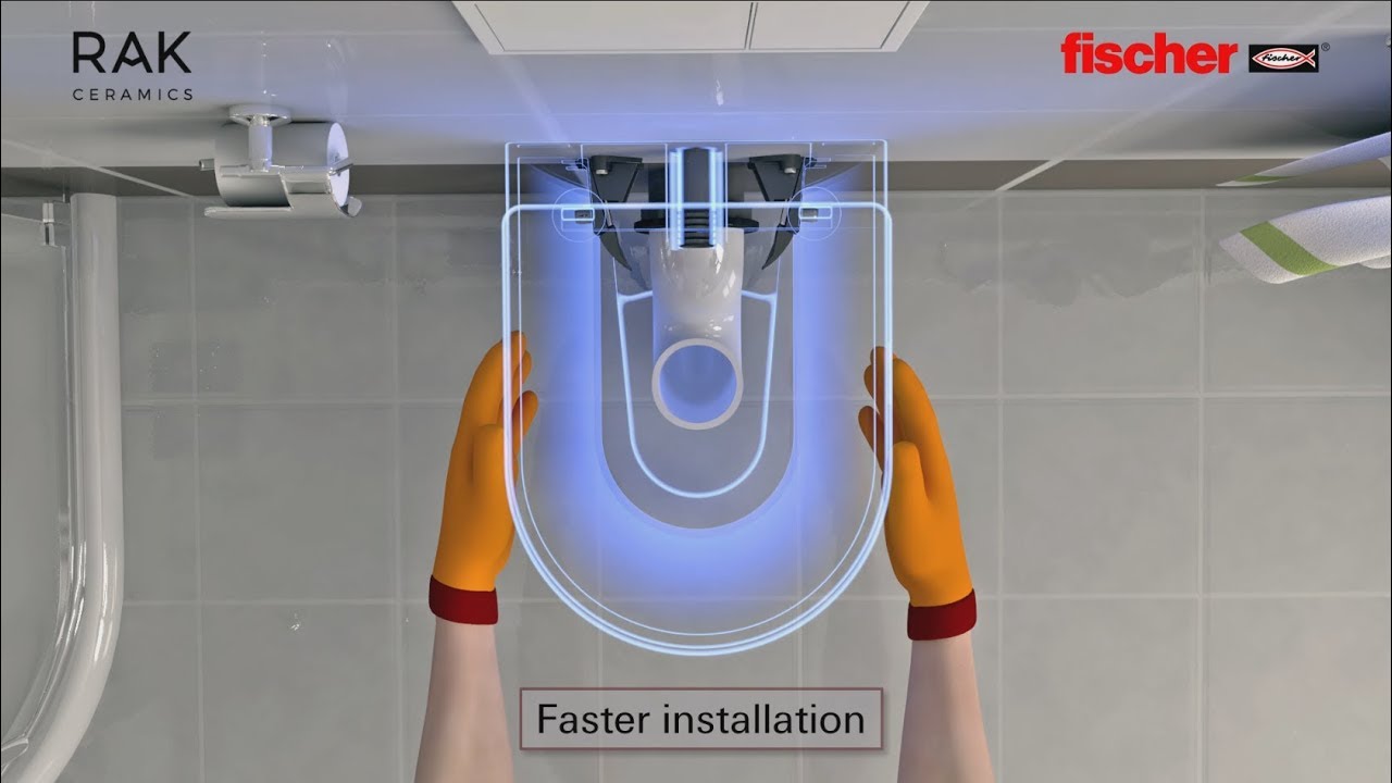 Watch video Hidden fixation systems for back to wall and freestanding sanitaryware products from Fischer Now Hidden fixation systems for back to wall and freestanding sanitaryware products from Fischer