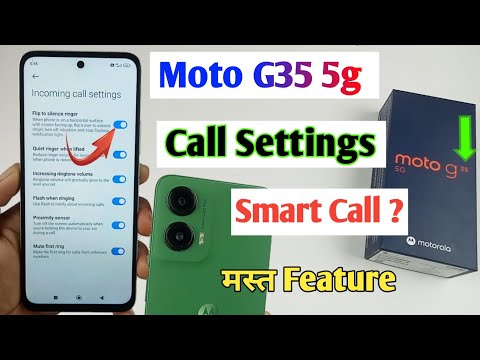 moto g35 5g call settings / moto g35 5g calling features / how to enable call setting moto g35 5g