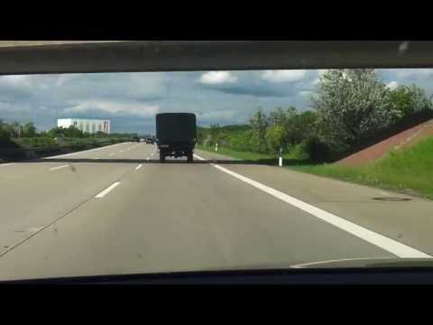 Robur LO 2002 A - mit sagenhaften 90 km/h auf der Autobahn verfolgt