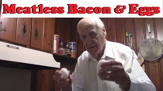 Breakfast Veggie Bacon and Eggs Potatoes Toast