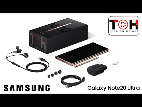 Unboxing Samsung Note 20 Ultra 5G || Tech On Heights