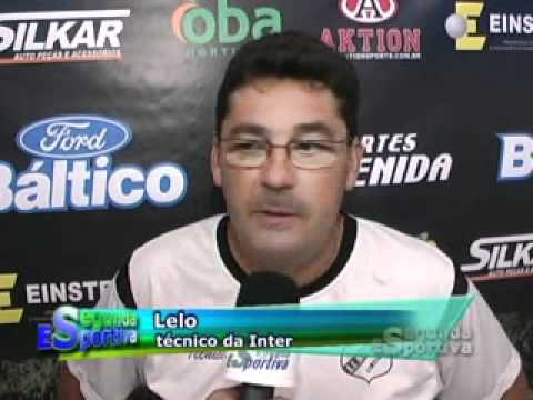 Segunda Esportiva - Sonoras goleiro Marcão e técnico Lelo - Inter de LImeira - A3 - 2011