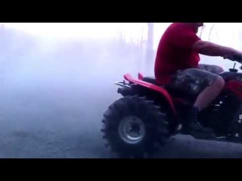 Warrior tire aqua torque crazy mud spoket 12-42....tire 25-12-9 video #2 traction inverser ...