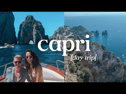 Capri Italy Vlog - Day Trip Tour Travel Guide