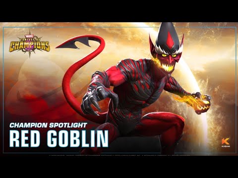 Red Goblin Special Attacks Breakdown! - INSANE Animations - Marvel Contest Of Champions
