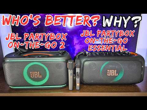 JBL Partybox On-The-Go 2 vs On-The-Go Essential  Who's Better?