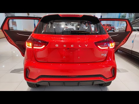 First Look 2024 Geely GX3 Pro Compact SUV Red Color In-depth Walkaround