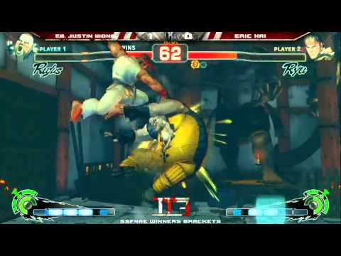 T13 Day 2 - SSF4 AE ver.2012 - Winners Bracket - EG.Justin Wong vs Eric Hai