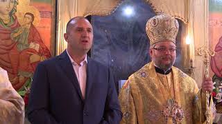 На Архангеловден президентът Румен Радев посети родното си село Славяново