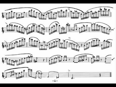 Andrew Violette--Flute Sonata (1983)  1/3