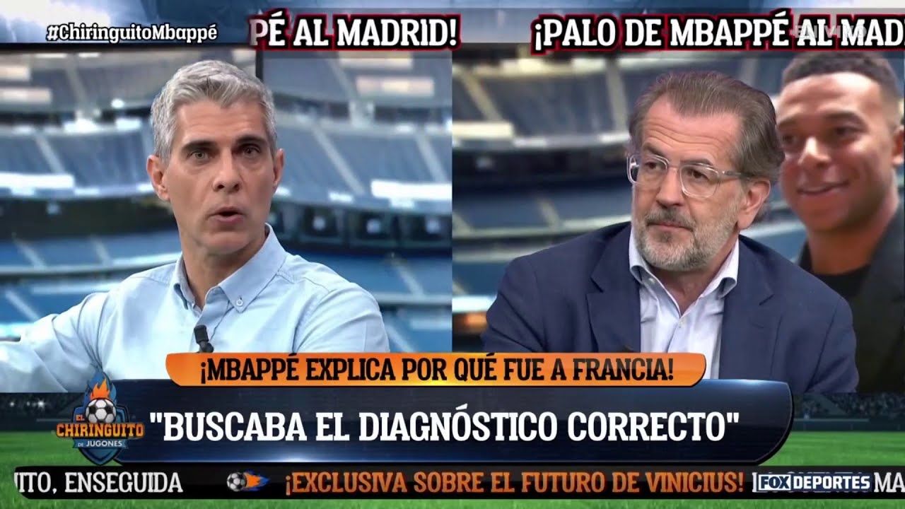 😳🤔 MBAPPÉ y su diagnóstico en FRANCIA, ¿no confía en los MÉDICOS del REAL MADRID? | El Chiringuito