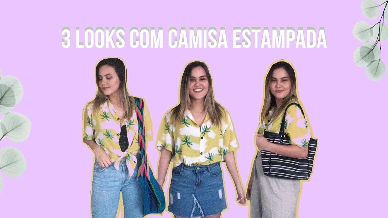 Looks com camisa de botão