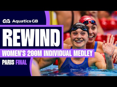 🎙️ "That's an OUTSTANDING swim" | Women's 200m Individual Medley Final | AGB Swimming Champs 2024