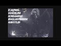 X Japan Voiceless Screaming Music Video English Greek Subtitles