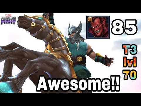T3 ODIN lvl 70 is Awesome!! 🆚 MEPHISTO 85 🔥🔥 HYPER DAMAGE #mff