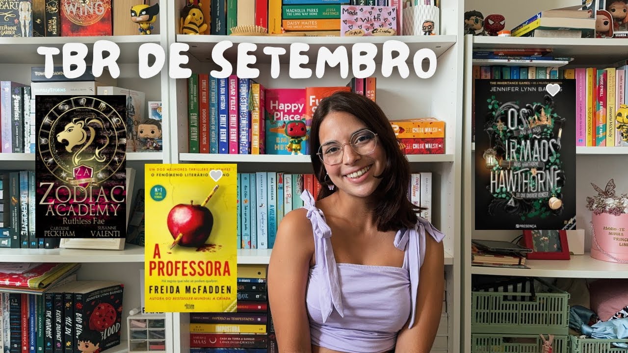 Vamos falar dos livros que (acho) que quero ler em Setembro | TBR de Setembro 🧡📚