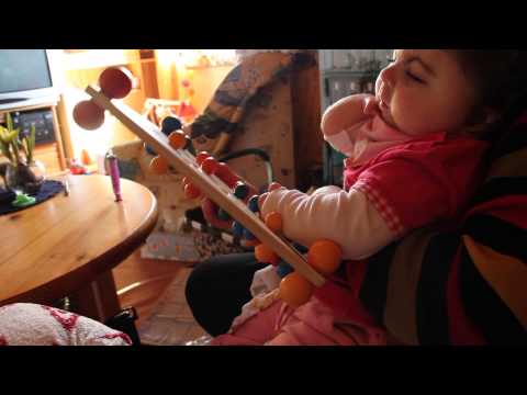 "Mausbeere" Annika an ihrem 2. Geburtstag