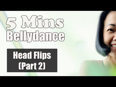 Head Flips Part 2 [5mins Bellydance] Learn How To Belly Dance Tutorial | Belly Dancing