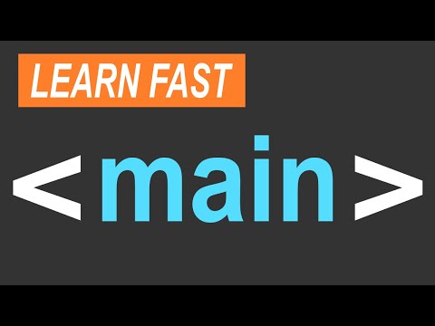 HTML main Tag Tutorial (Semantic Element): Easy Guide for Beginners