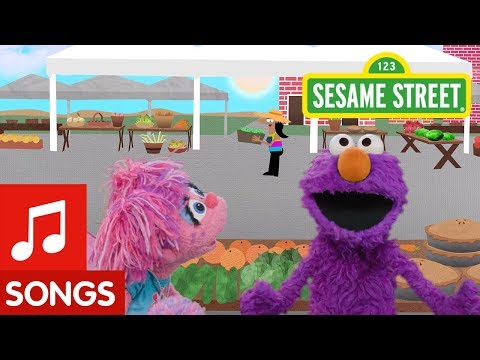 Sesame Street: Find Purple with Elmo and Abby | I Spy Color Song #7